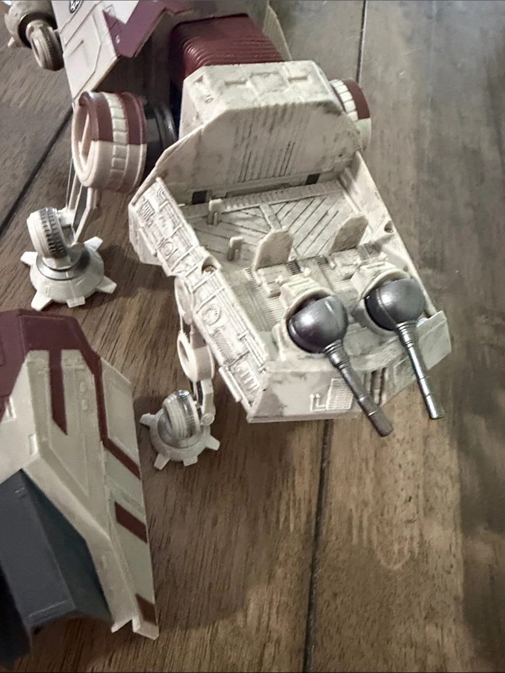 Star Wars Walker Vehicle Toy Hasbro Incomplete Missing Parts ( one door)